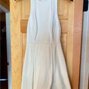 Lulus Elegant Cream Sleeveless Dress
